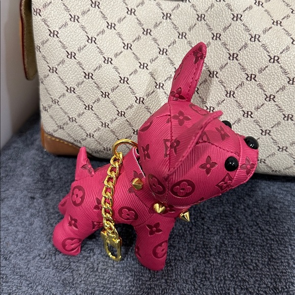 Chic Pink Dog Key Holder - Picture 5 of 6